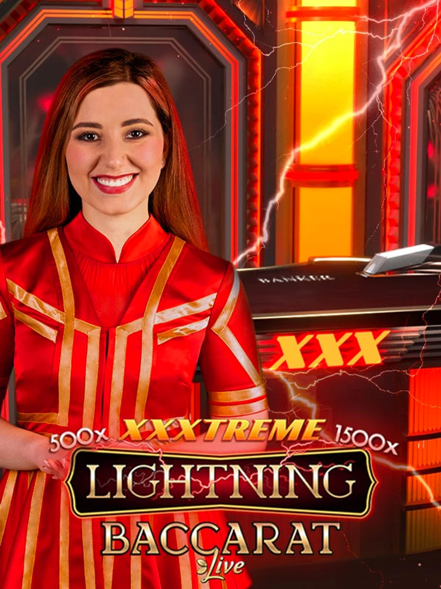XXXtreme Lightning Baccarat casino game artwork