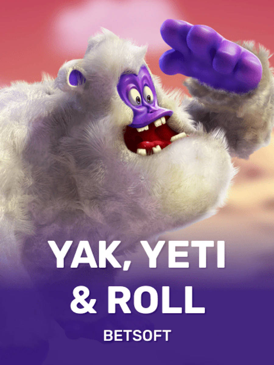 Yak, Yeti & Roll slot artwork