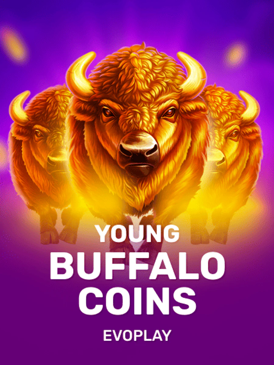 Young Buffalo Coins slot artwork
