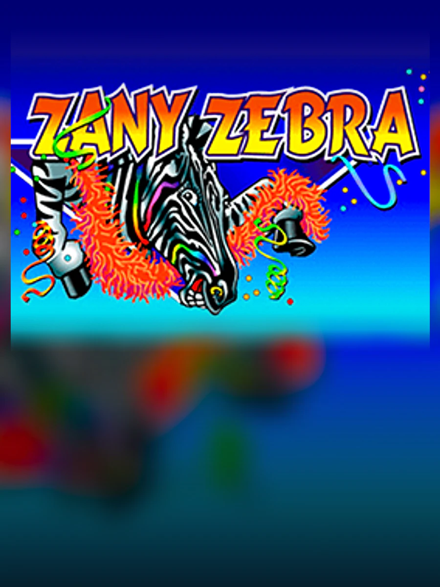 Zany Zebra slot artwork