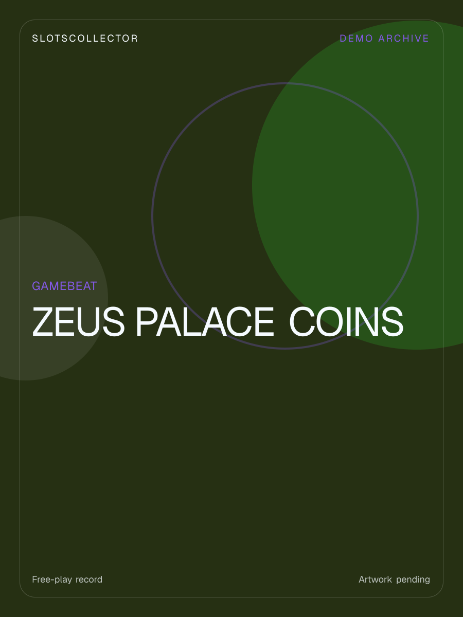 Zeus Palace Coins casino game artwork