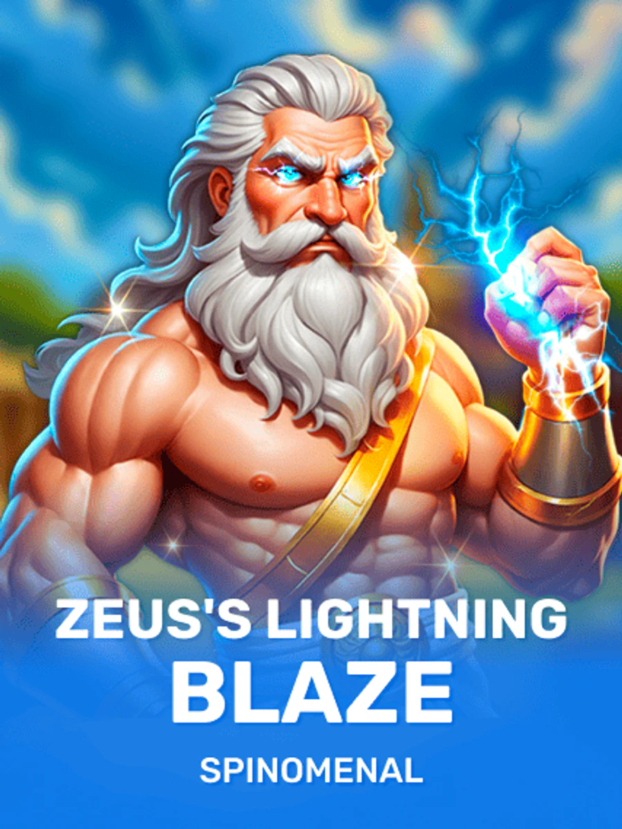 Zeus's Lightning Blaze slot artwork