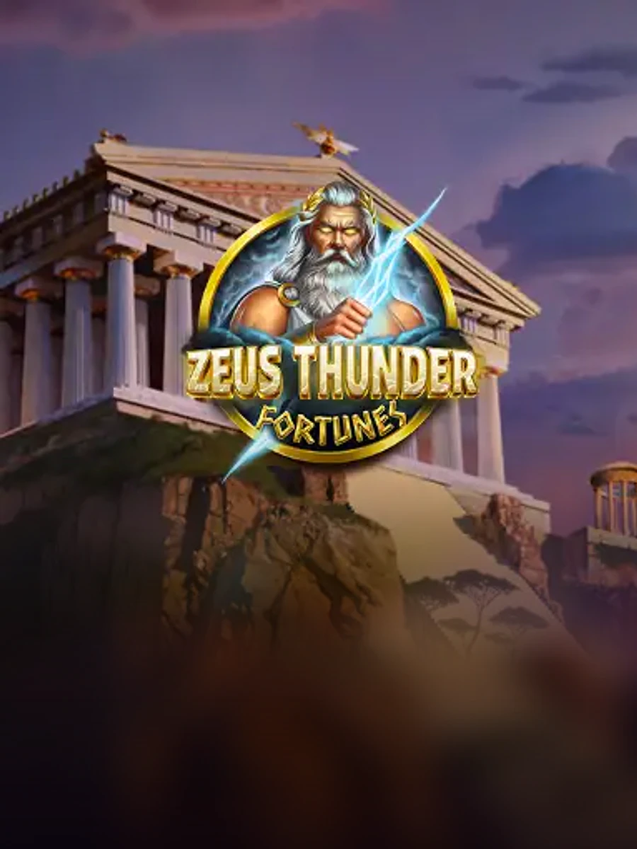 Zeus Thunder Fortunes slot artwork