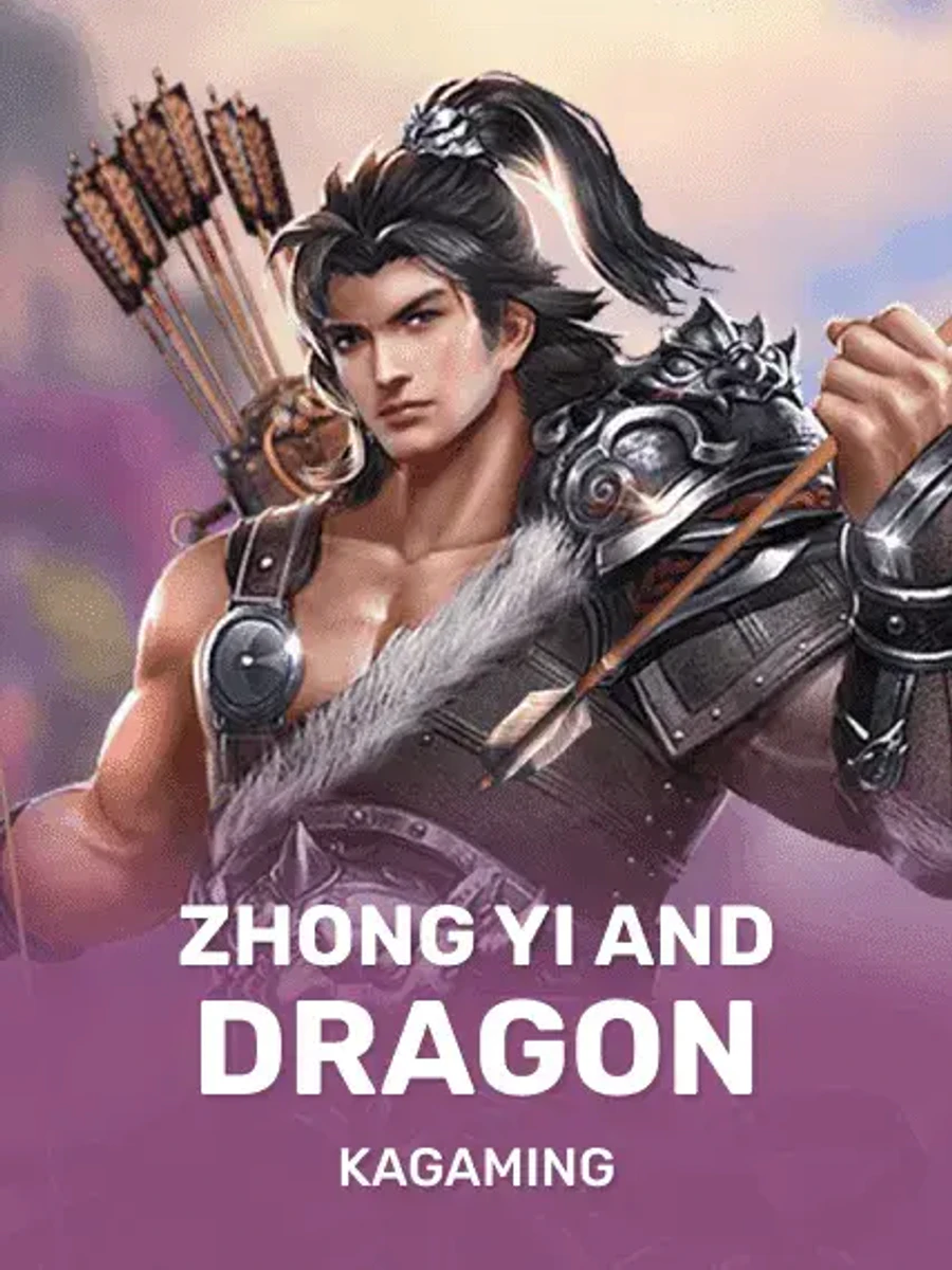 Zhong Yi and Dragon slot artwork