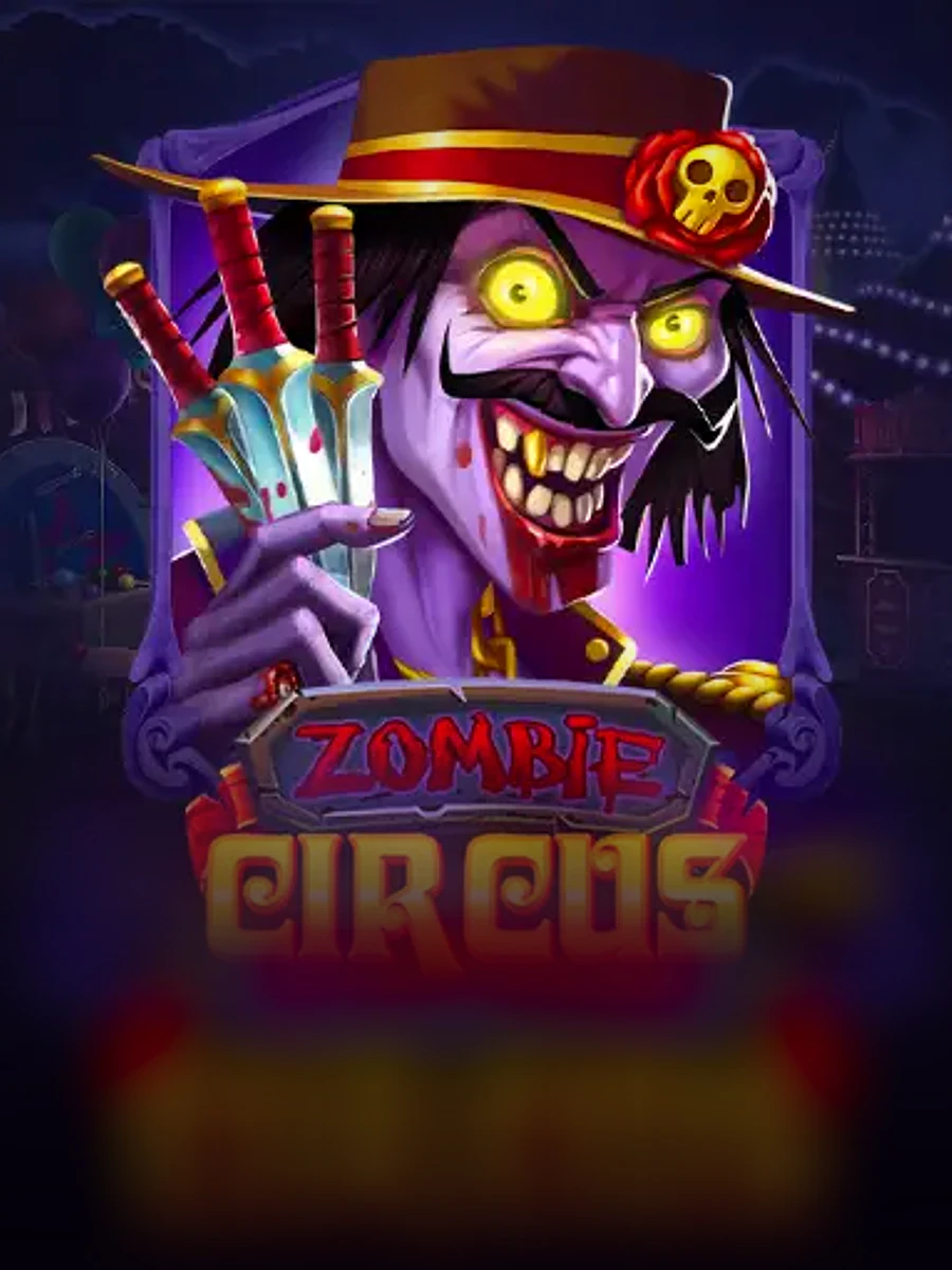 Zombie Circus slot artwork