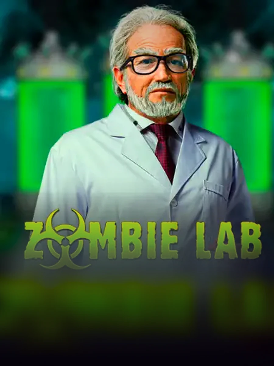 Zombie Lab slot artwork