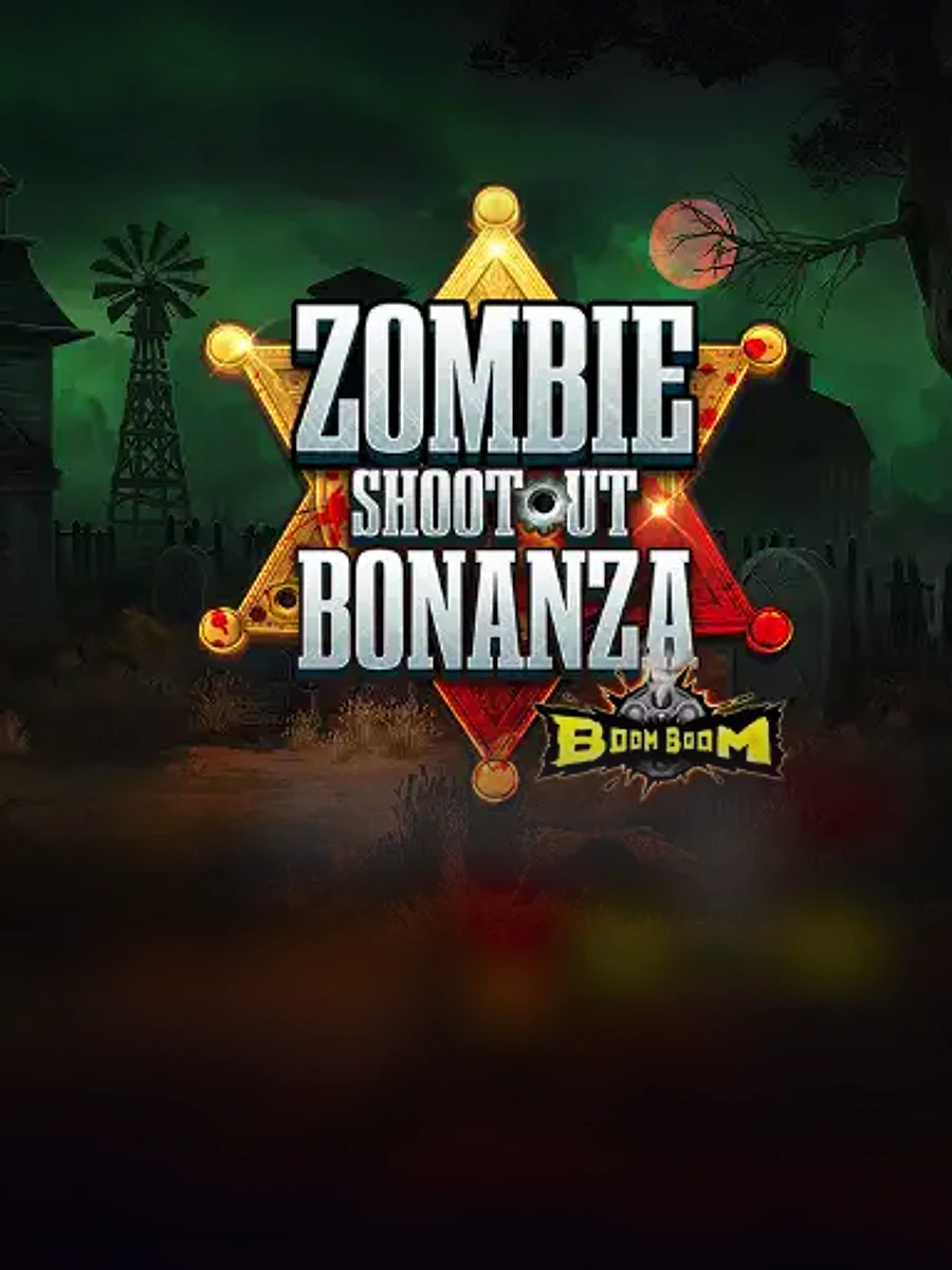 Zombie Shootout Bonanza BoomBoom slot artwork