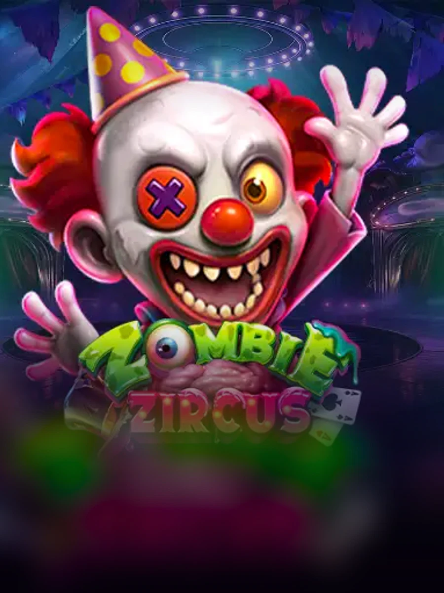 Zombie Zircus slot artwork